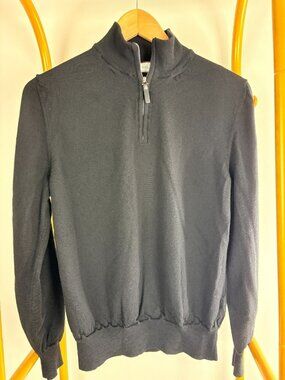 CANALI Quarter-Zip ITALIAN Sweater Mens XS